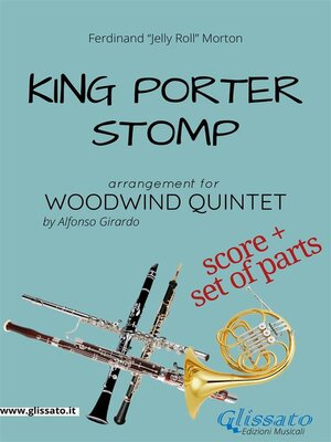 cover image of King Porter Stomp--Woodwind Quintet score & parts